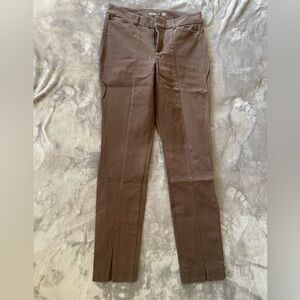 Old Navy Brown Chinos Tailored Cotton Blend